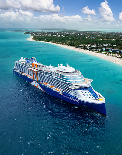 Celebrity Beyond in the Caribbean. 