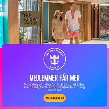 Eksklusive fordeler for medlemmer av Crown & Anchor Society