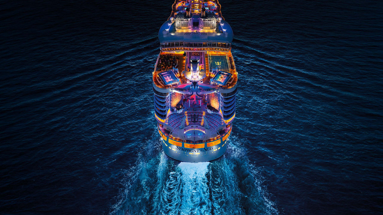 Oasis Class, Symphony of the Seas Aerial