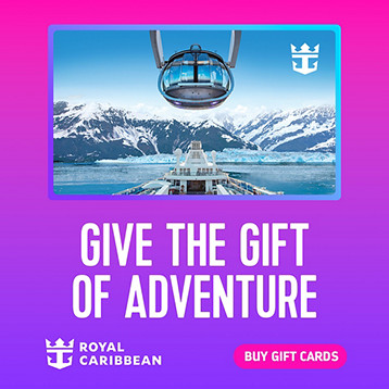 Akaska North Star Adventure Gift card, purple and pink gradient