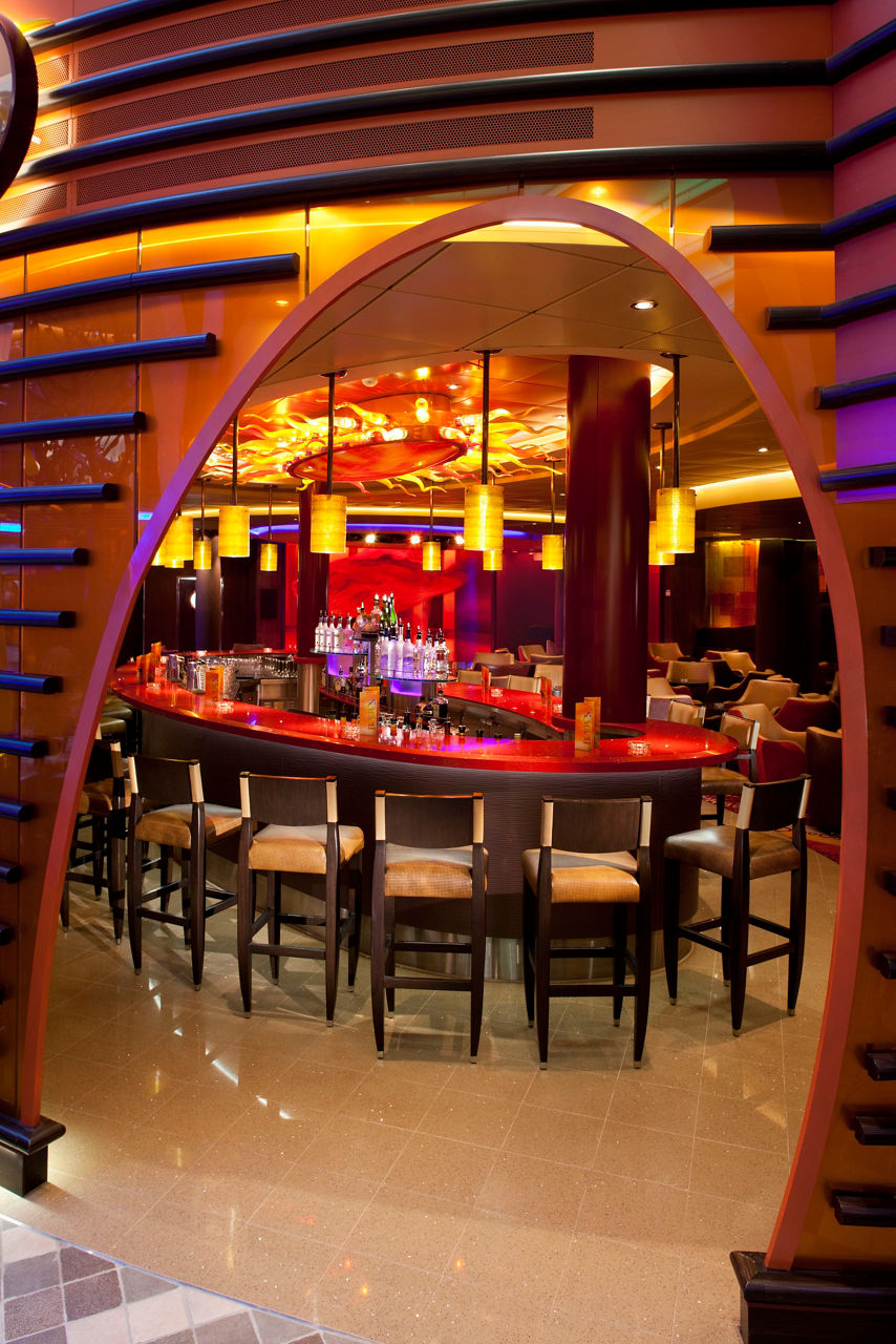 Interiors, Allure, Allure of the Seas,Bolero, Boleros, Lounge,
