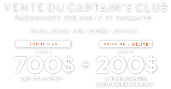 captains club 200savings canada french