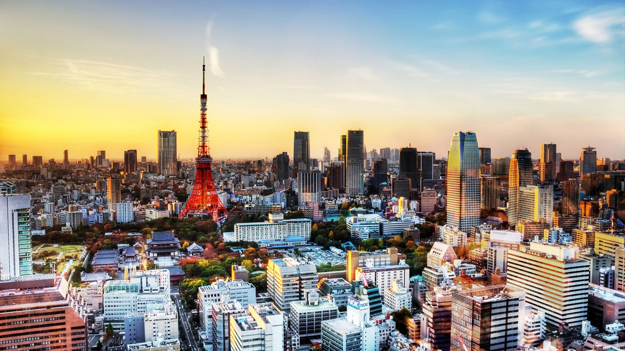 skyline tokyo japan top ports