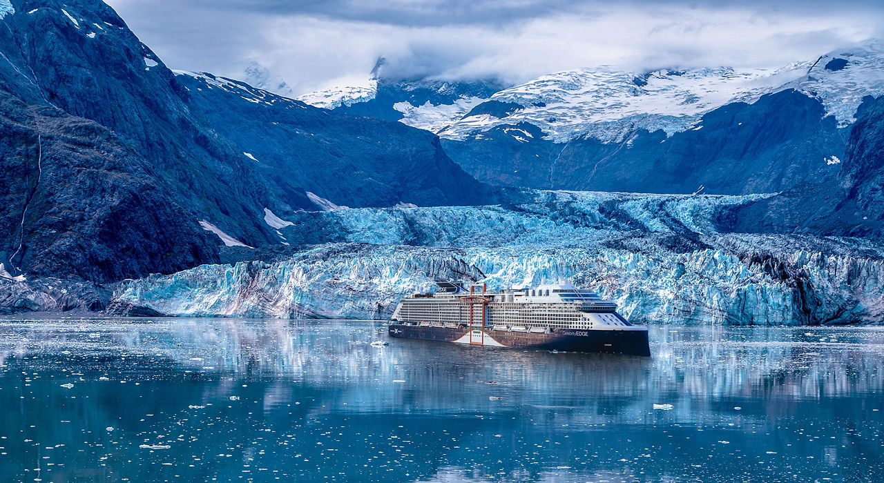 CELEBRITY EDGE - Alaska Dawes Glacier