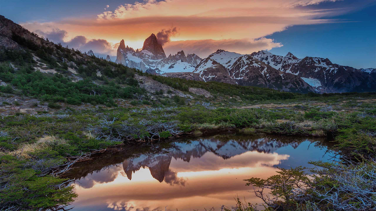 Afternoon scenic view at Buenos Aires