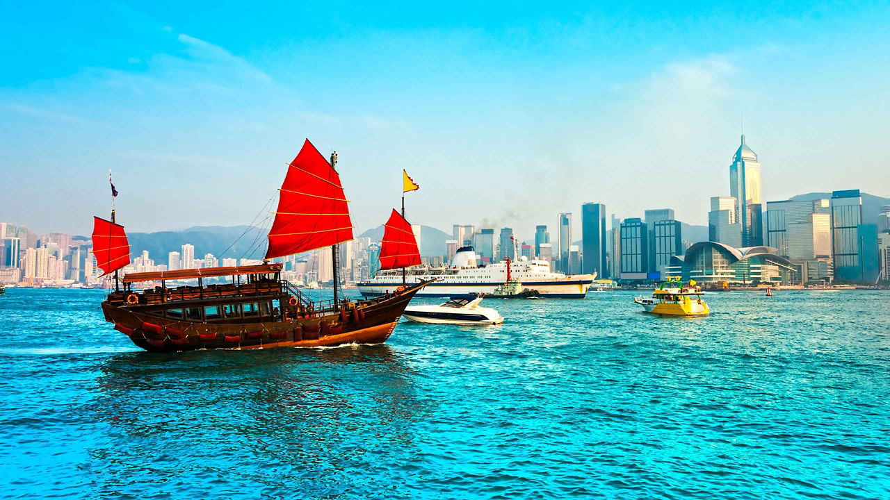 Hong Kong au bord de la mer