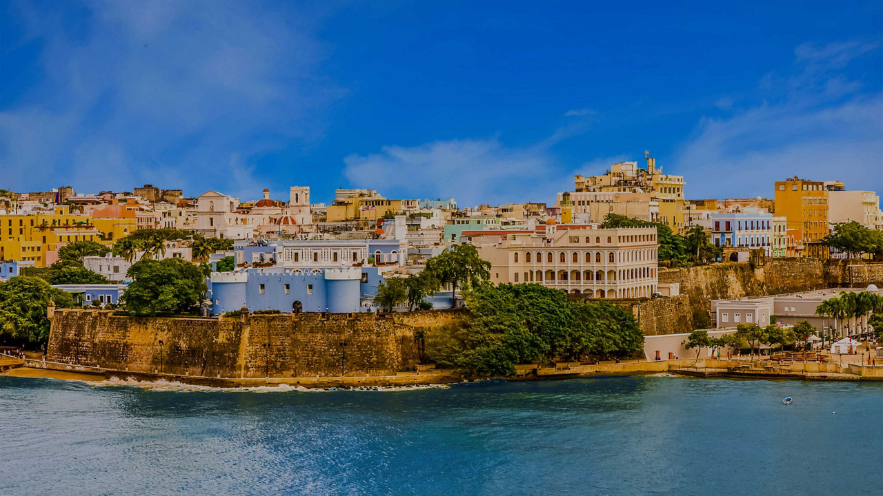 Beach front at San Juan Puerto Rico