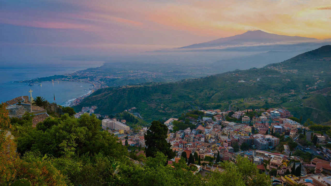 Messina aerial view