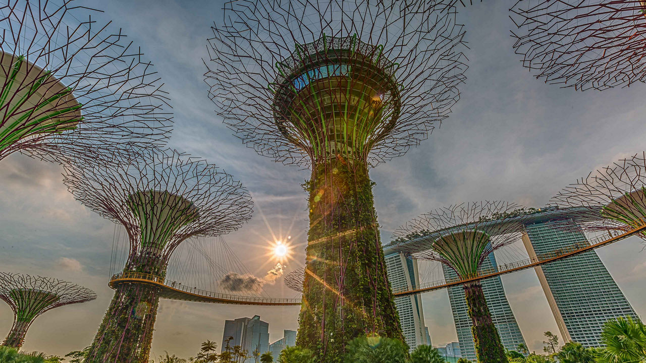 gardens by the bay singapore 3840x2160