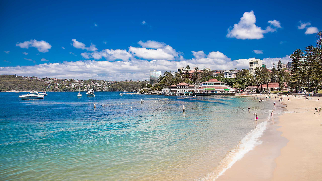 manly beach sydney australia 2560x1440