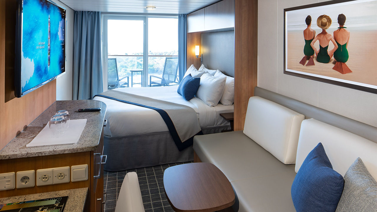 Concierge Class stateroom, Carnival Adventure