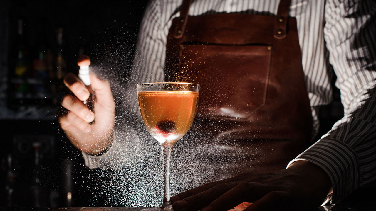 spray cocktail