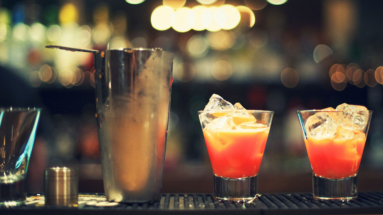 luxury cocktail bar