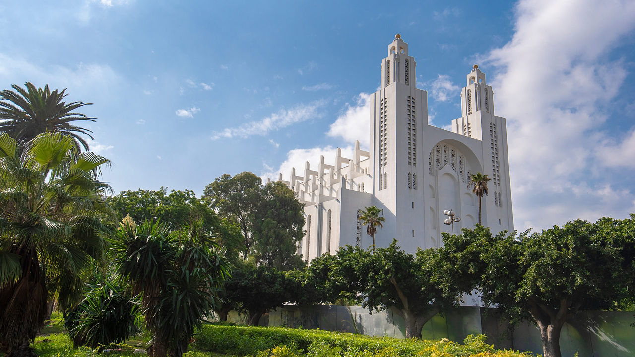 Casablanca Cathedral 2560x1440