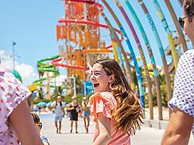 happy child pier entrance thrill waterpark perfect day at cococay 2560x1440