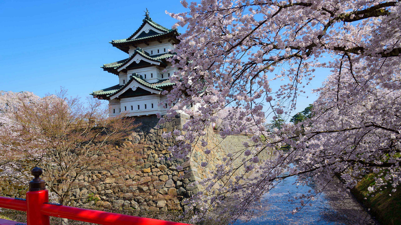 Hirosaki Castle Par 3840x2160