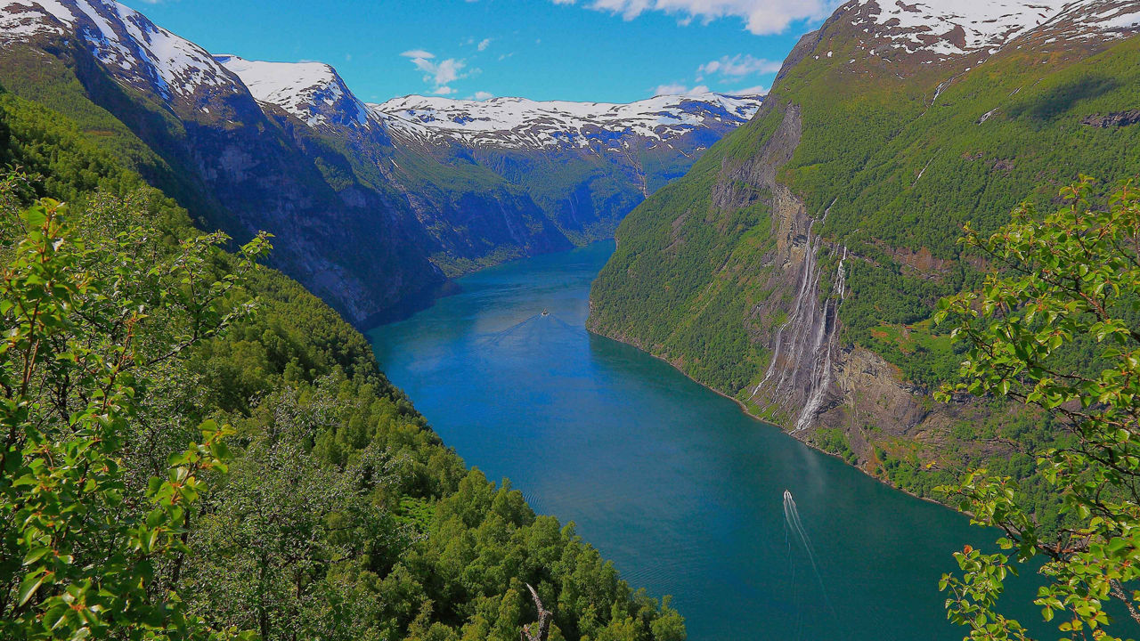 mountains bergen norway 3840x2160