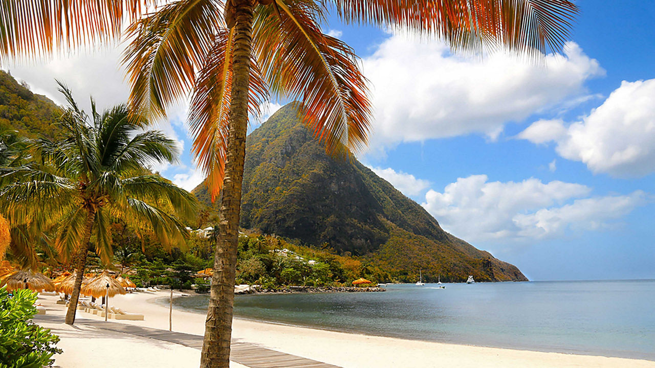 beach castries st lucia 3840x2160