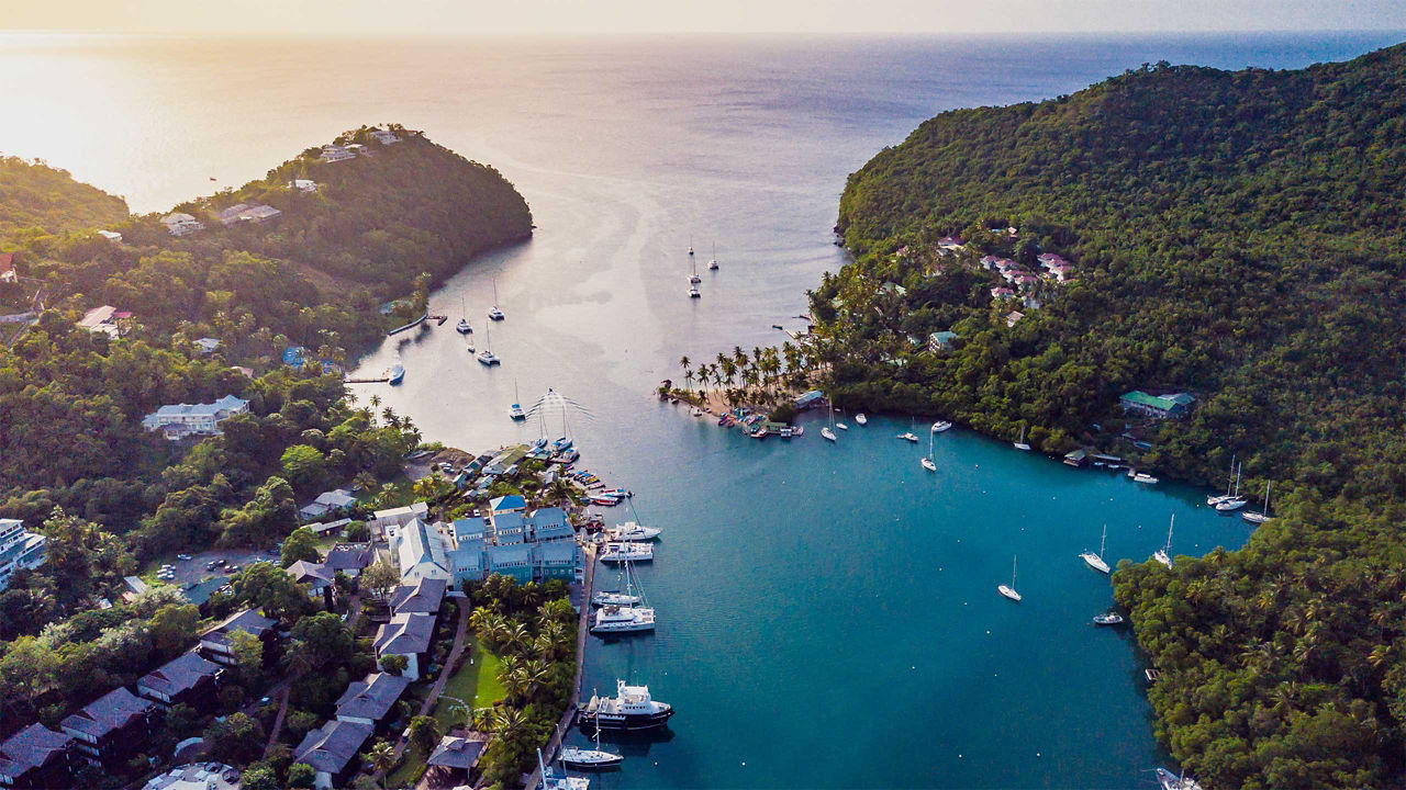 marigot bay st lucia castries 2560x1440