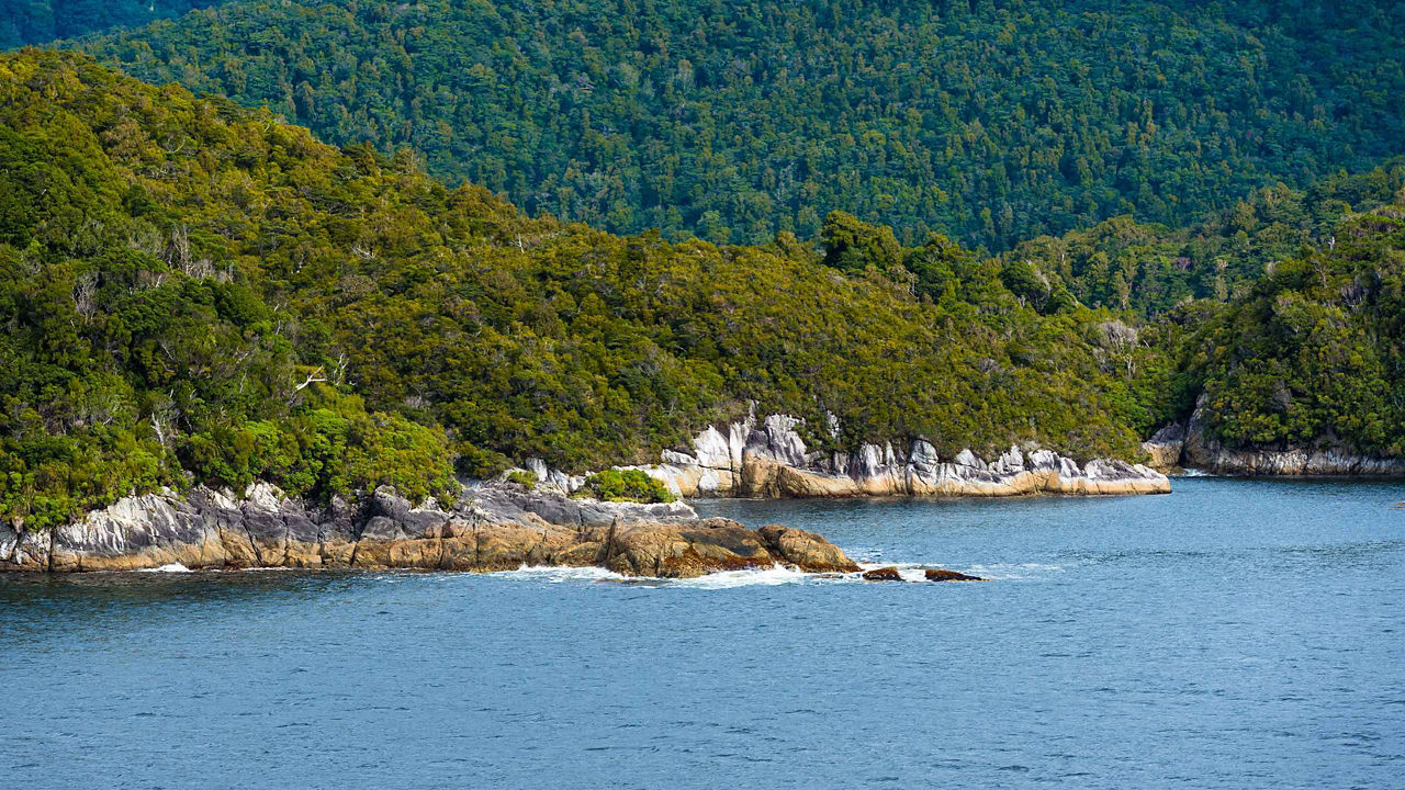 dusky sound blue sea 2560x1440