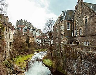 houses at edinburgh 3840x2160