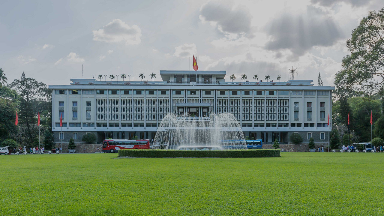 the reunification palace ho chi minh vietnam 80 opacity 3840x2160