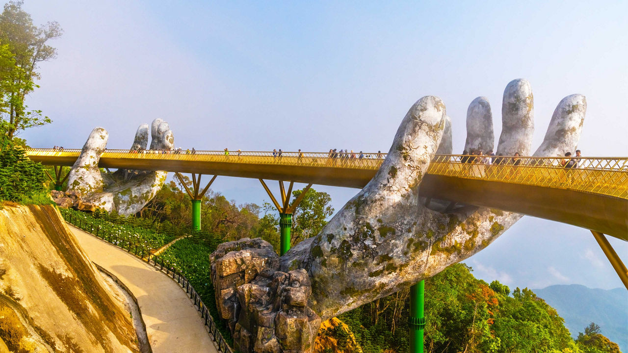 golden bridge danang 3840x2160
