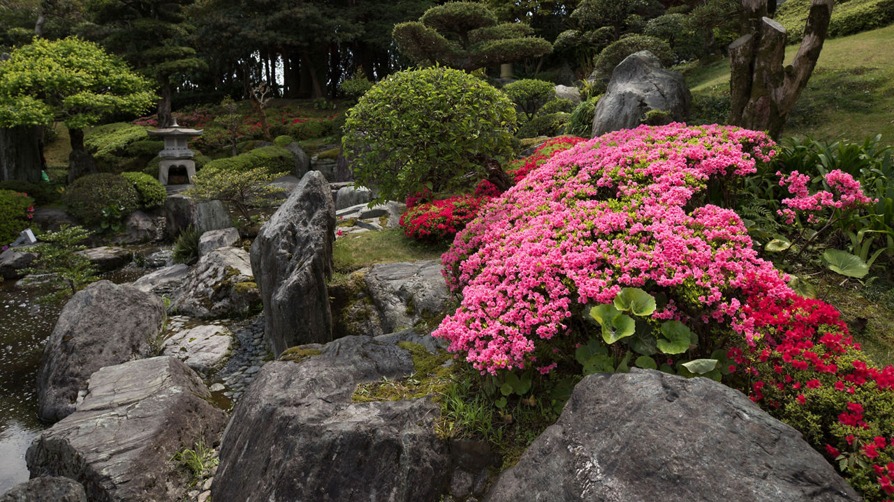 Shenganen garden kagoshima japan