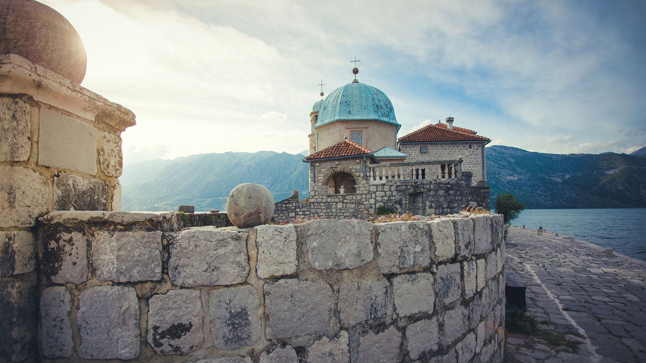 our lady of the rocks kotor montenegro