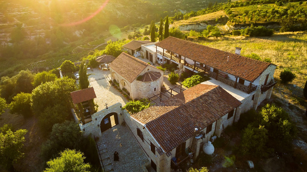 monastery of archangel michael limassol cyprus 2560x1440