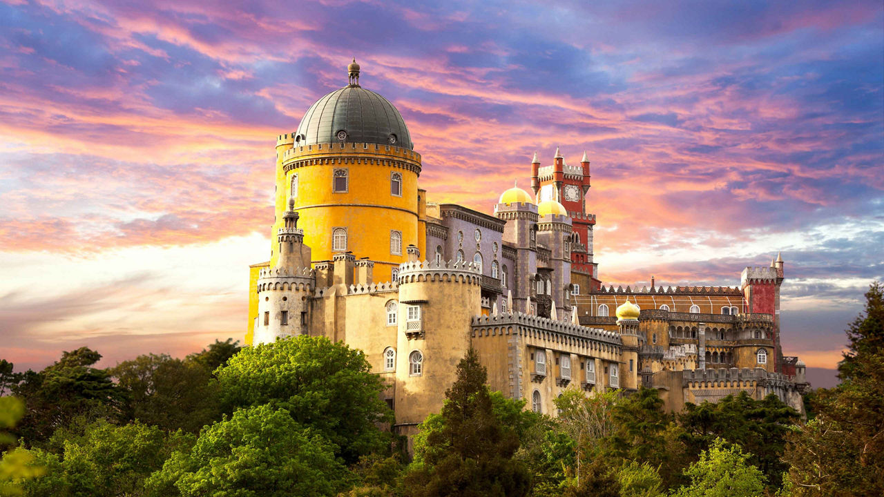 enchanting sintra and pena palace lisbon portugal 3840x2160