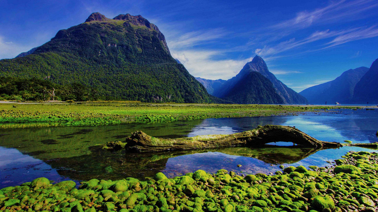 milford sound new zealand 3840x2160