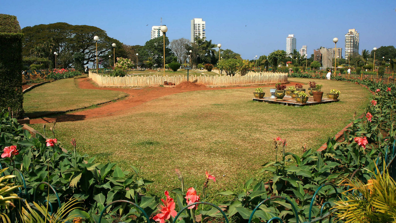 hanging gardens mumbai 3840x2160