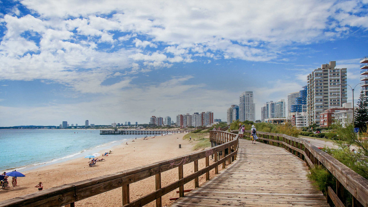 beach mini bridge punta del este 3840x2160
