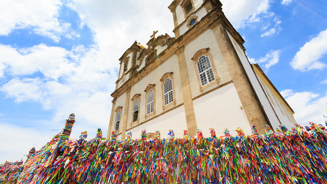bonfim church wish ribbons salvador de bahia brazil 2560x1440