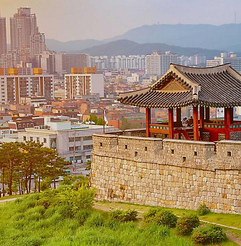 sunset at korea 3840x2160