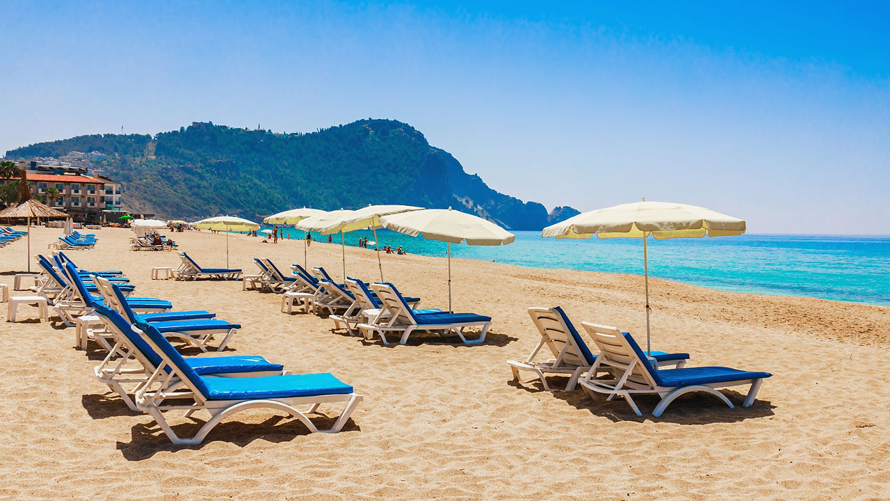 kleopatra beach alanya antalya turkey 2560x1440