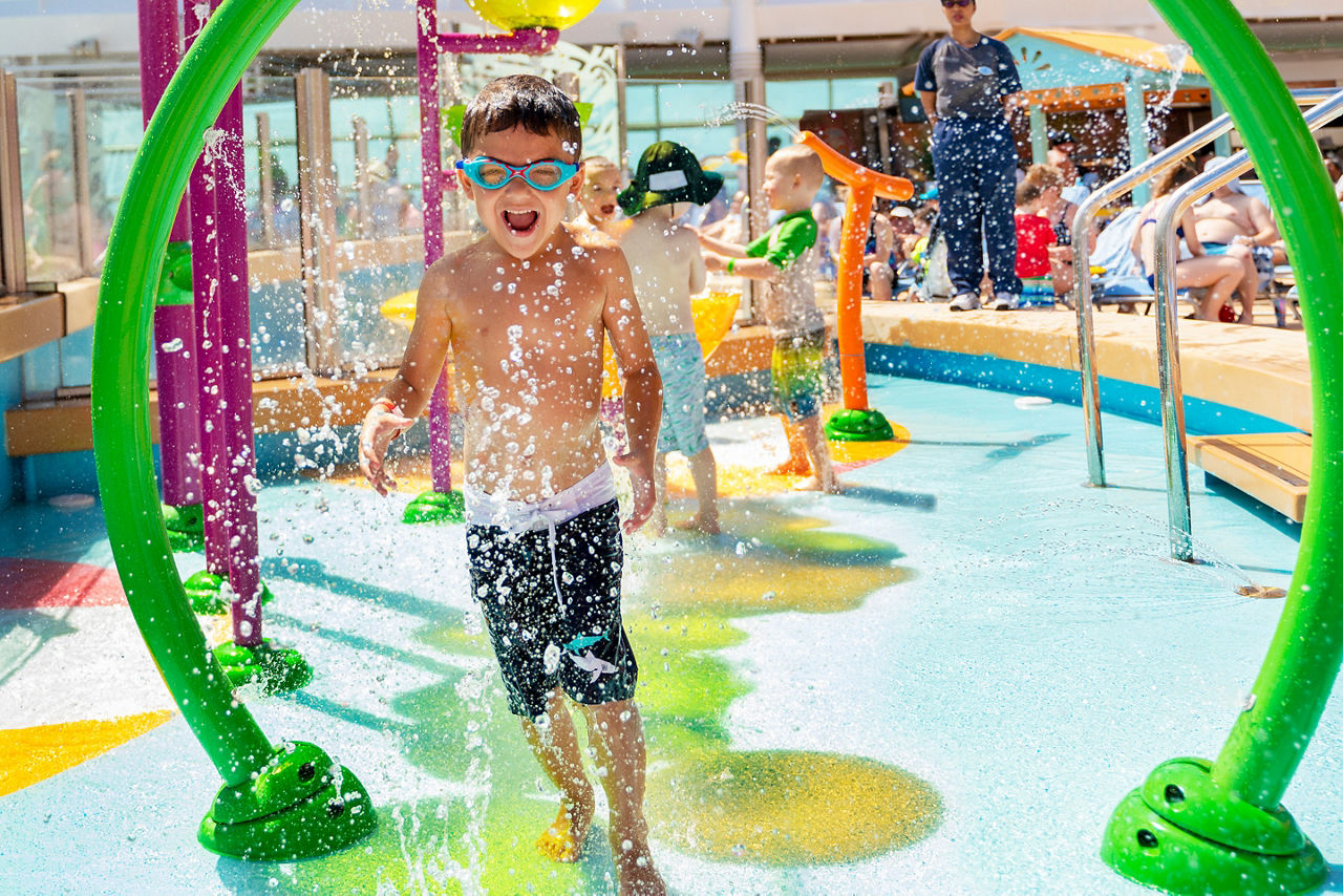Splash Pad at Splashaway Bay on Navigator of the Seas