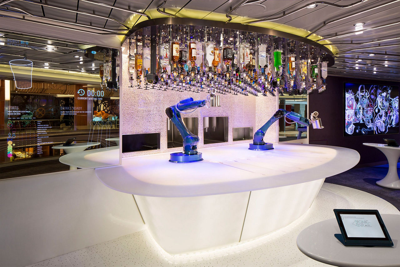 Bionic Bar Making Cocktails
