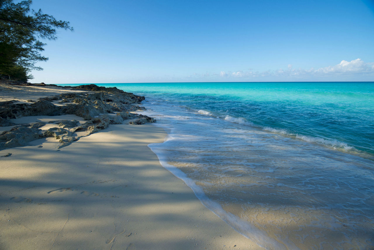 Shore Beach Sand, Bimini, Bahamas