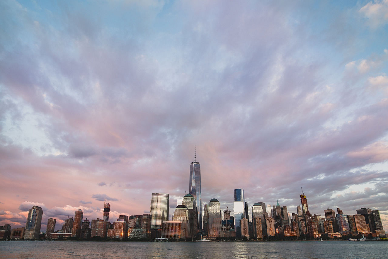 New York Skyline, Cape Liberty, New Jersey