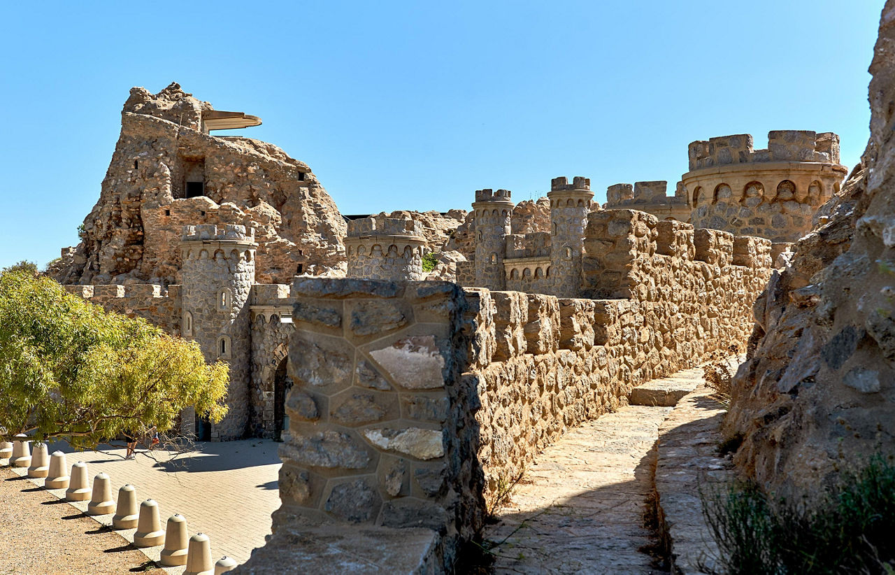 Castillitos Battery in Cartagena, Spain