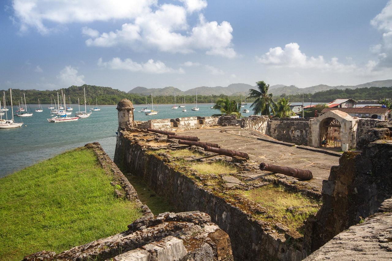 View of the Santiago Fortification in Panama