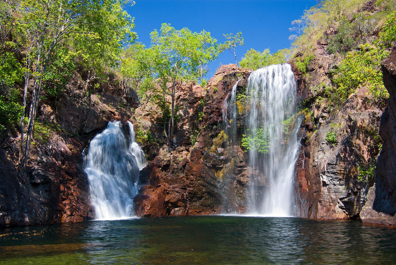 View of the Florence Falls in Australia