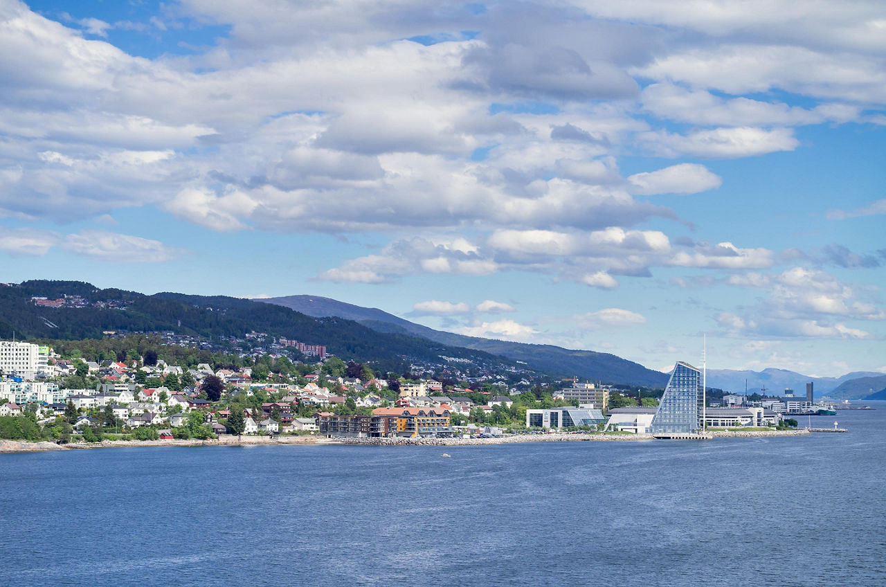 Coastal view of Molde, Norway