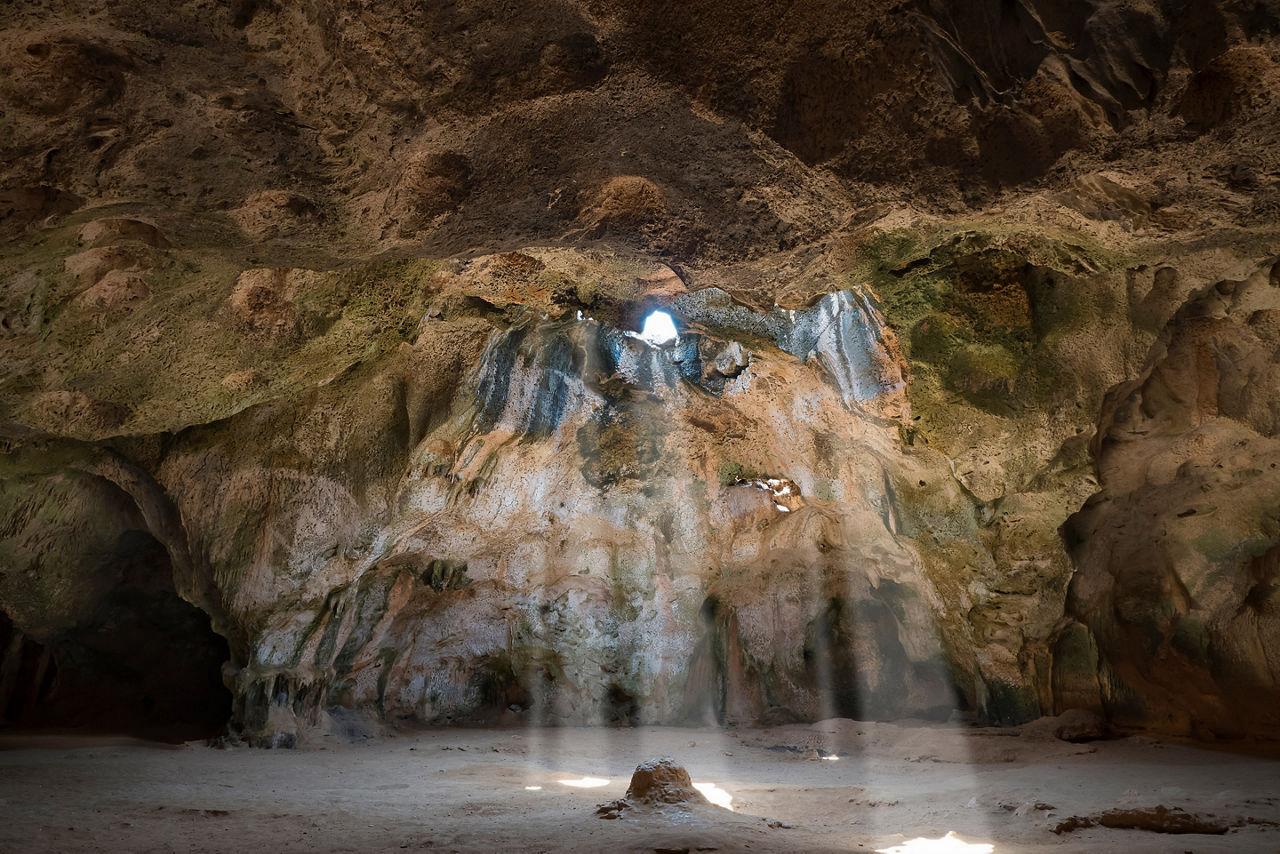 Fontein Cave Secluded Beach, Oranjestad, Aruba