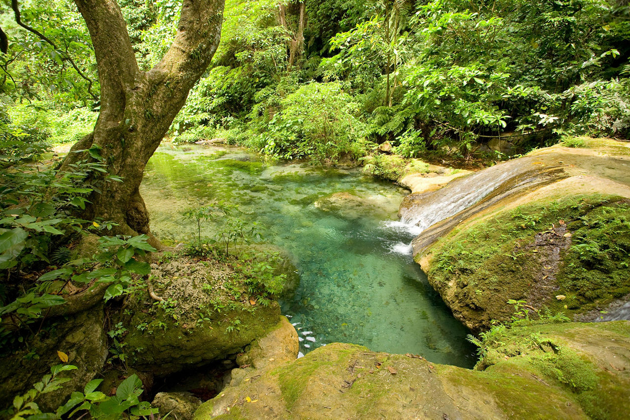 Mele Maat cascades at Port Vila, Vanuatu