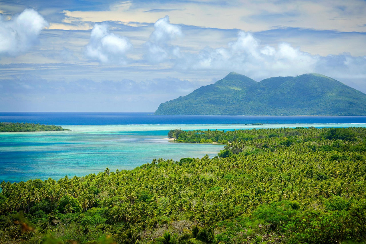 Sky deck view of Port Vila, Vanuatu