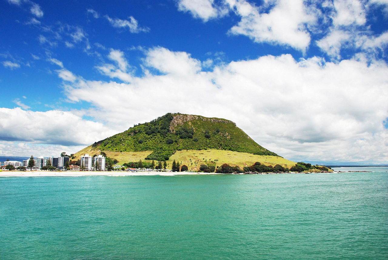 Mount Maunganui in New Zealand