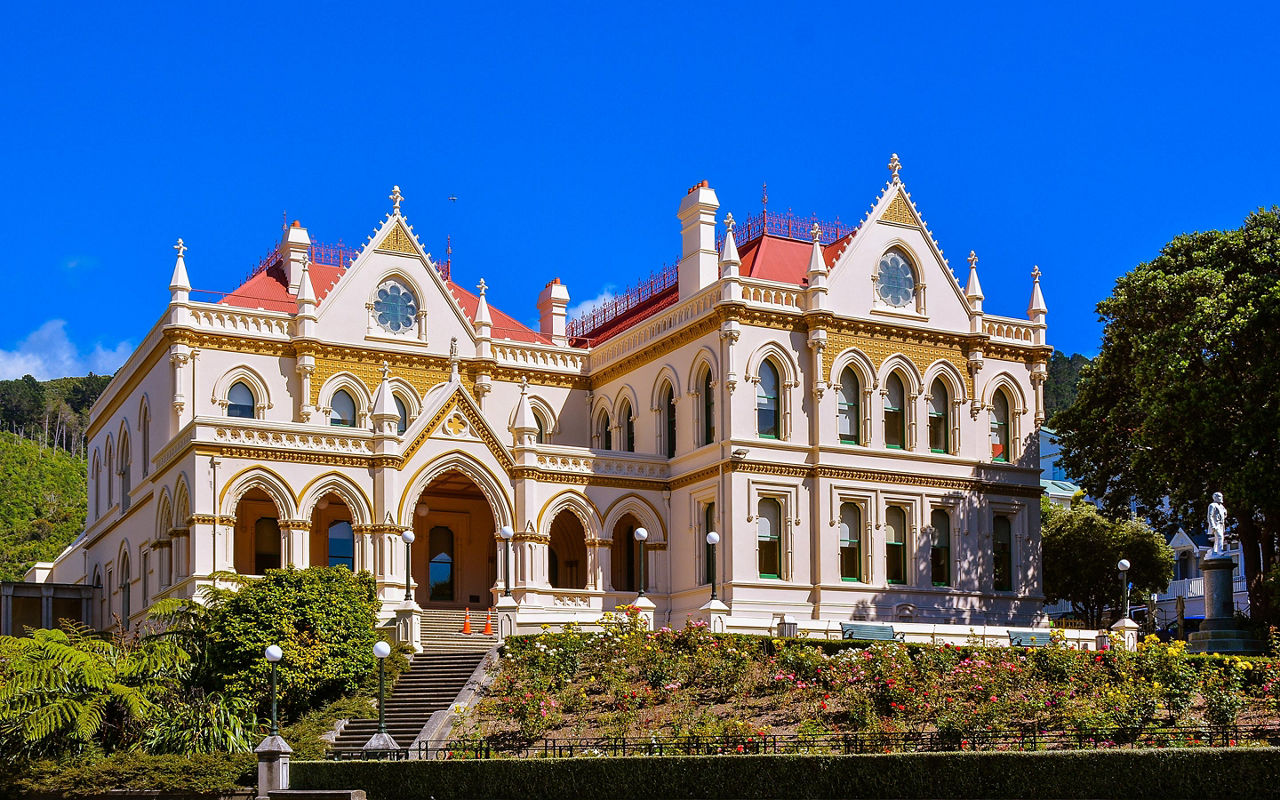 The Parliamentary Library in Wellington, New Zealand